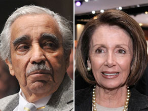House Speaker Nancy Pelosi defended Rep. Charlie Rangel over ethics charges against him.