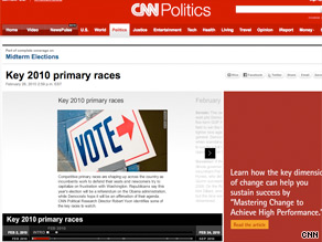 CNN Political Research Director Robert Yoon identifies some key 2010 primary races.