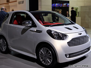 The Cygnet mark's Aston Martin's entry in the compact car market.