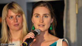 Lauren Bush at a benefit hosted by Vanity Fair in Los Angeles last week.