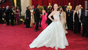 Rate Sunday's Oscar gowns from 1 to 10