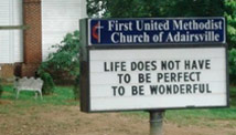 Witty church marquees?