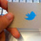 Gasp! Twitter gives out paper business cards