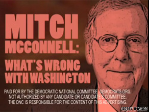 A new ad is taking aim at McConnell.