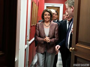 House Speaker Nancy Pelosi said Monday that Republicans used a ‘campaign of fear’ to get senior citizens to oppose health care reform.