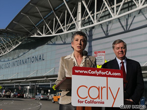 Carly Fiorina is out Thursday with her first television ad.