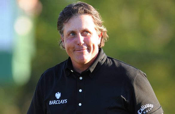 Phil Mickelson could not contain his emotions after he claimed his third Masters title.