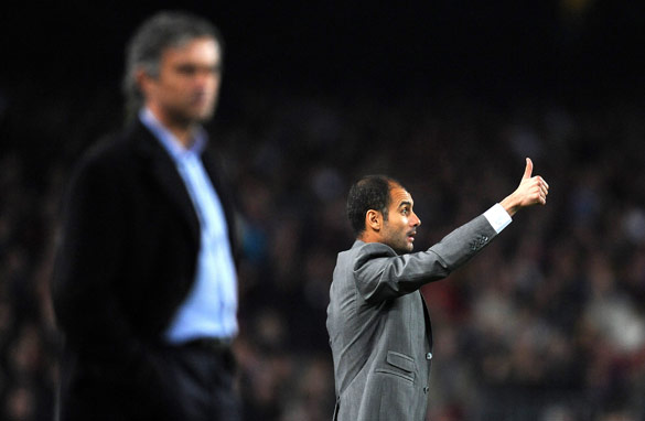 Can Jose Mourinho emerge as victor over Barca coach Pep Guardiola?
