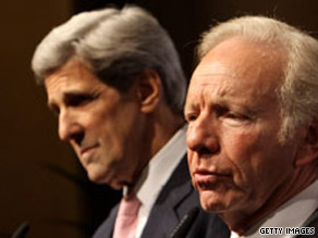 Sens. Lieberman and Kerry announced Friday that they will soon unveil climate change legislation.