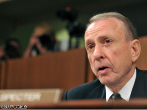 Sen. Arlen Specter was in Philadelphia Sunday courting the African-American vote. So was his primary challenger, Rep. Joe Sestak.