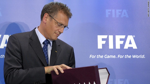 FIFA Secretary General Jerome Valcke.
