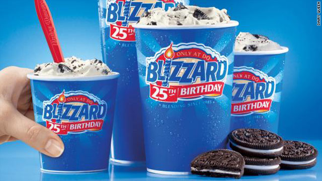 Fast food treat is shrinking