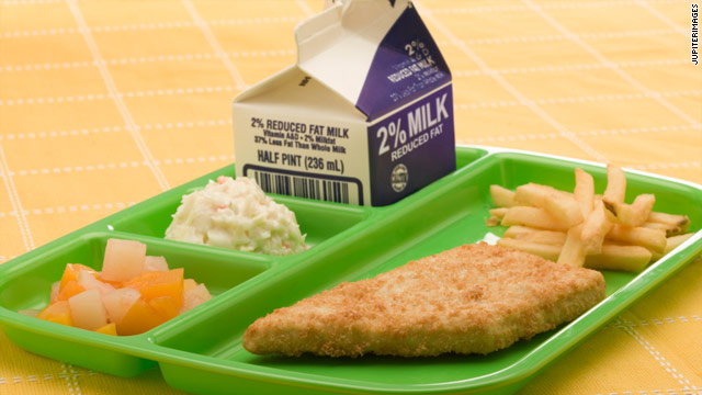 Lunchtime poll – school lunch