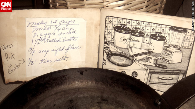 The heirloom recipe index: Grandma Mary's Crepes