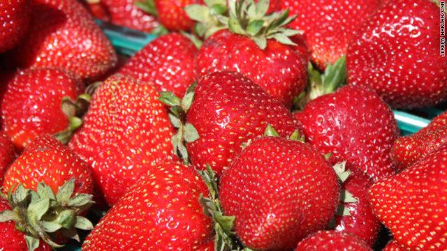 Lick the screen – strawberries
