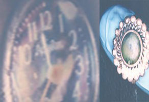 Silver ring & watch found w/body / Indiana State Police