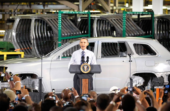 Did obama bail out chrysler