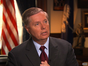 About President Obama and Afghanistan, Sen. Graham told CNN, 'He's got a political problem. But we've got a national security problem.'