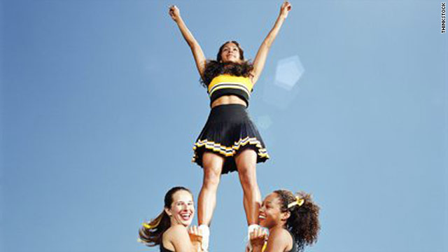 Cheerleading, not a sport, but produces injuries