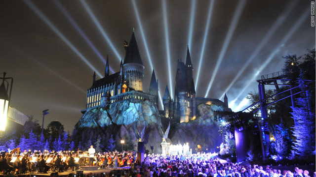 Wizards get wet and wild at Orlando themepark