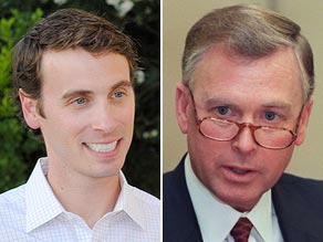 Ben Quayle, (left) son of former Vice President Dan Quayle, said Obama is the 'worst president in history.'