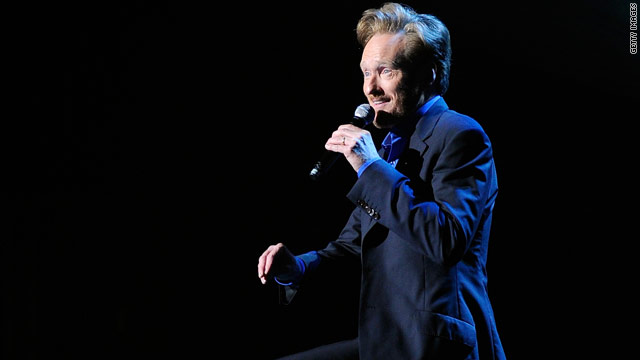 Conan O'Brien does spoken word