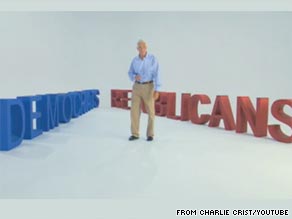 Florida Gov. Charlie Crist released his first ad of the general election on Tuesday.