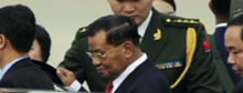 Myanmar's leader visits China