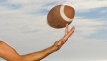God and football