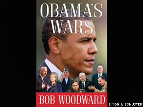 The cover art for Bob Woodward's latest book: 'Obama's Wars'