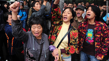 Japan protesters