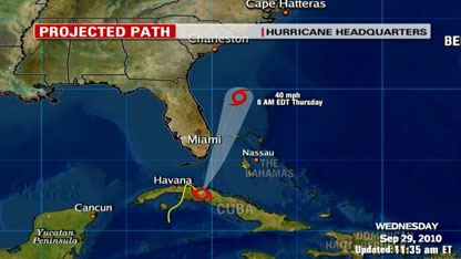 Tropical Storm Nicole
