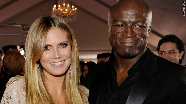 Heidi and Seal show some skin in music video
