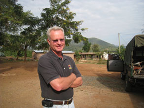 Harmon Parker is using his masonry skills to save lives.