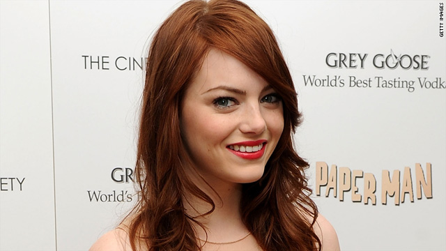 emma stone child. emma stone child. Emma Stone cast as Gwen Stacy in #39;Spider-