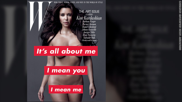 Kim Kardashian Takes It All Off For W Magazine The Marquee Blog