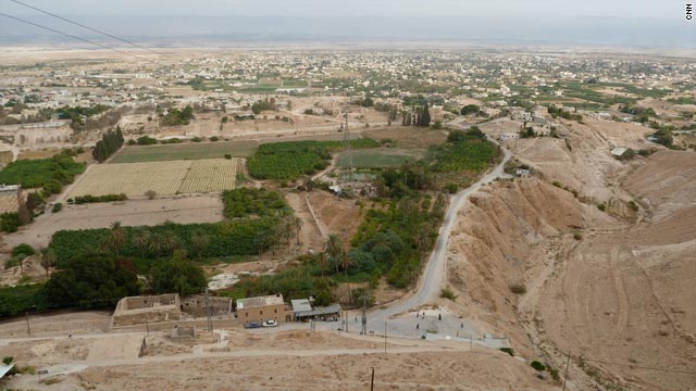 A view of the West Bank city of Jericho.