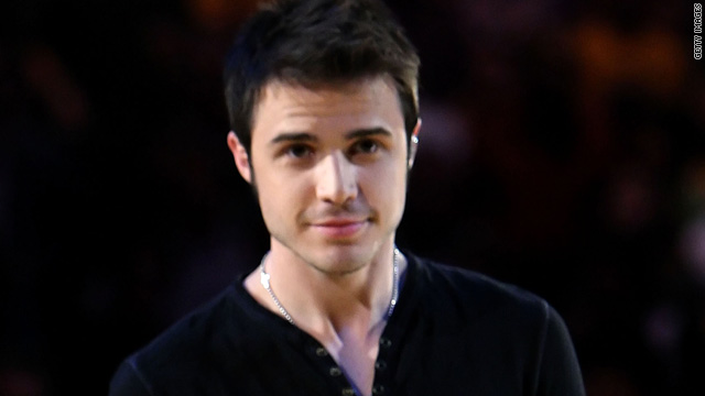 Kris Allen was caught sleepwalking in the buff