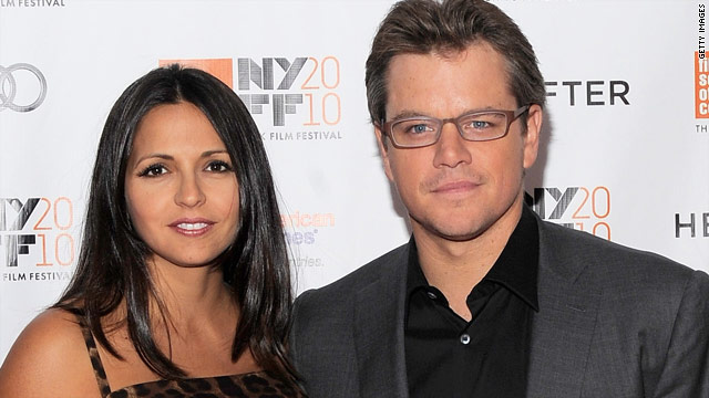 Matt Damon and wife welcome another baby girl