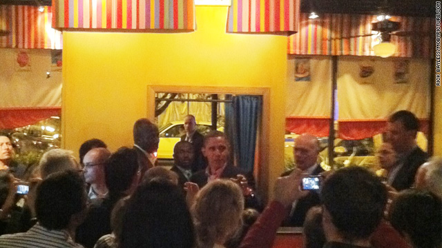 Top Chef Master tweets Obama's Chicago dinner