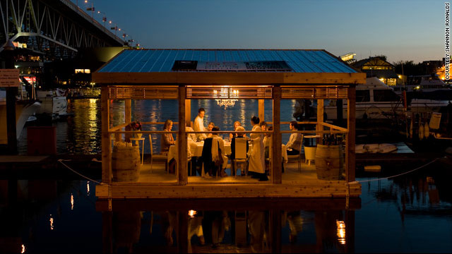Come aboard the SS Plastic Dining Room