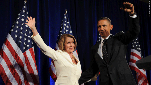 Obama backs Pelosi - sort of