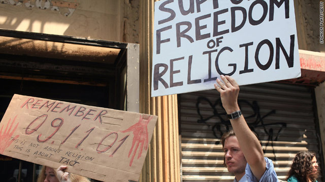 Faith groups divided over New York Islamic Center