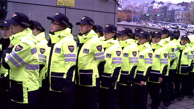 Police on standby for protests in Seoul