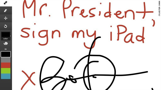 Obama's iPad: iReggie