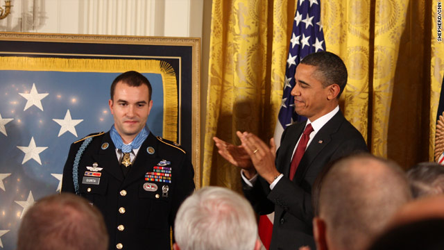 Remarks by the president in awarding the Medal of Honor