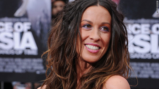 Alanis Morissette is expecting a...
