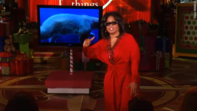 Oprah wows crowd with 'Ultimate Favorite Things'