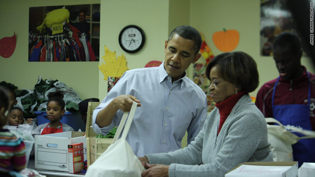 First Family helps D.C.'s less fortunate