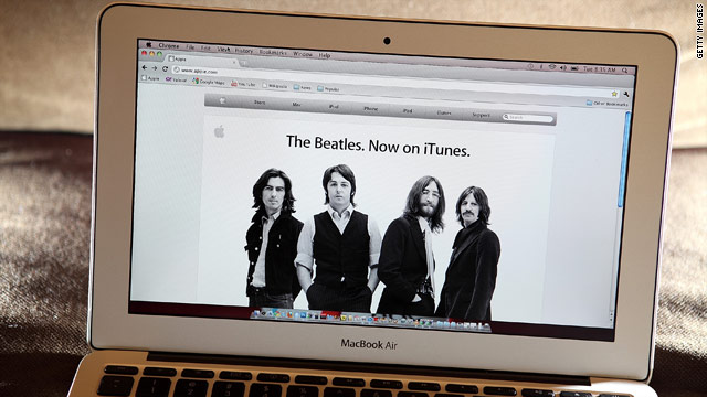 The Beatles are a hit in first week on iTunes